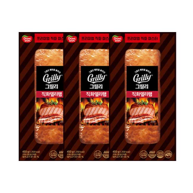 [동원] 그릴리 델리햄 450g x 3개