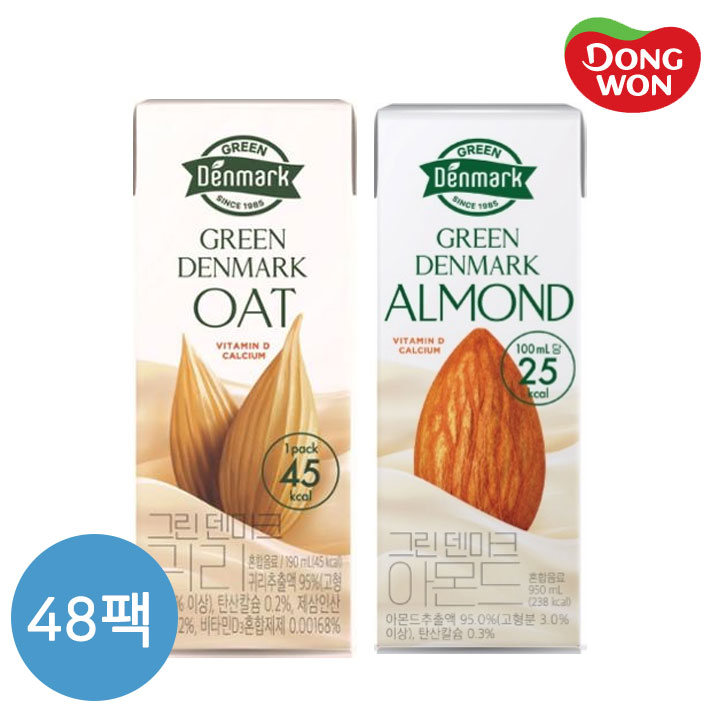 [동원] 덴마크 그린덴마크 190ml (귀리/아몬드 택)