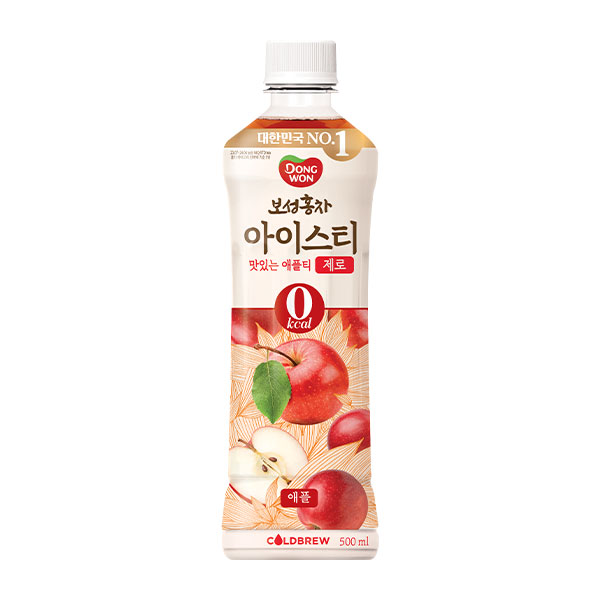 [동원] 보성홍차 아이스티 제로 애플 500mL x 24개