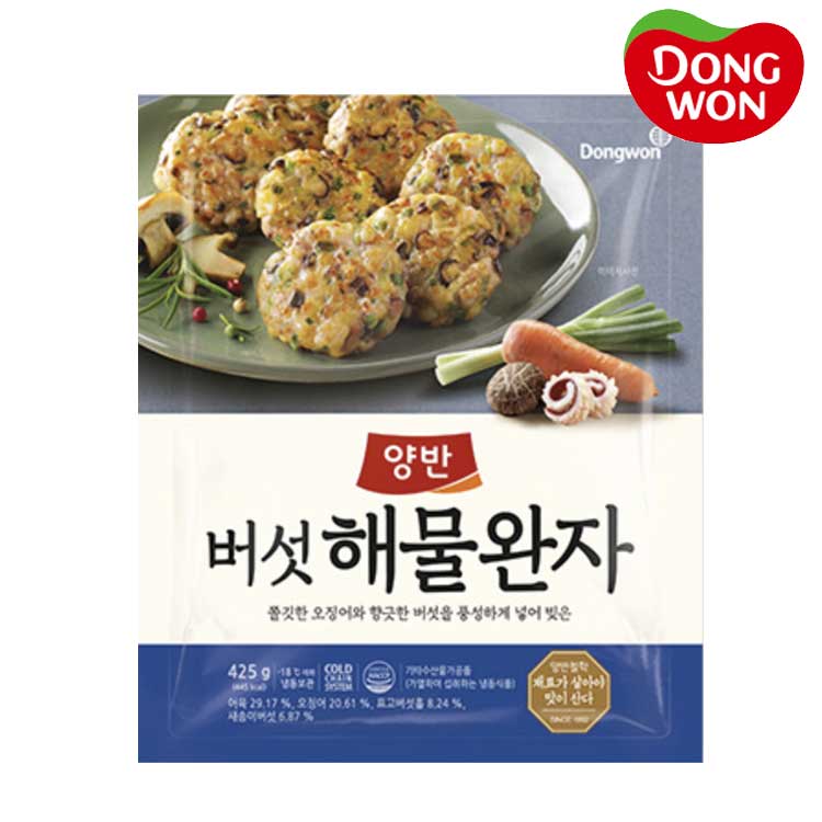 [동원] 양반 버섯해물완자 425g x 6봉