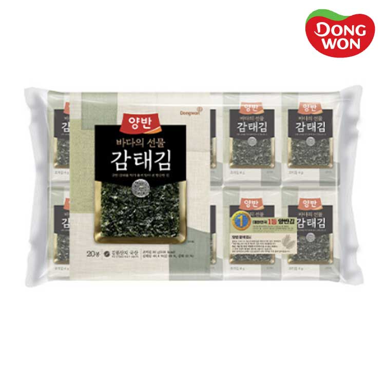 [동원] 양반 감태김[식탁20P(8매)] x 2 (40봉)