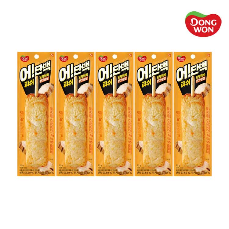 [동원] 어단백 피쉬프로틴바 닭가슴살 70g x 10개
