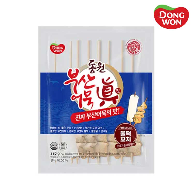 [동원] 부산어묵 진 물떡꼬치 380g (택)