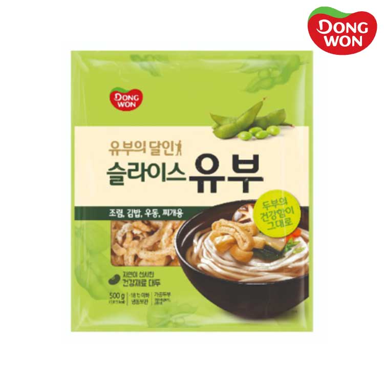 [동원] 슬라이스 유부 500g x 2개