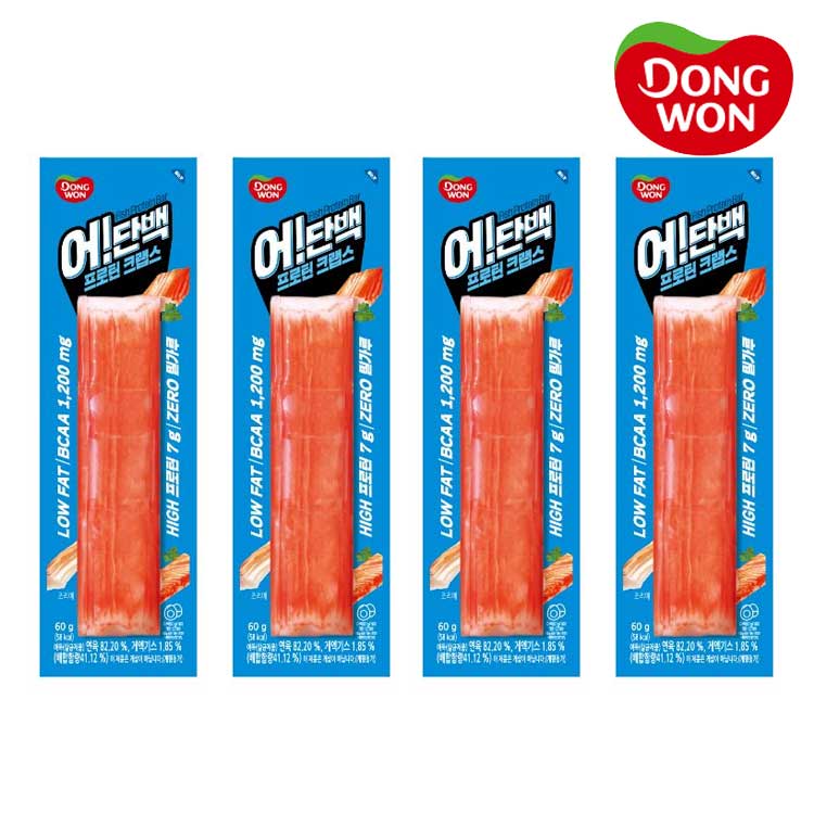 [동원] 어단백 프로틴 크랩스 60g x 12개