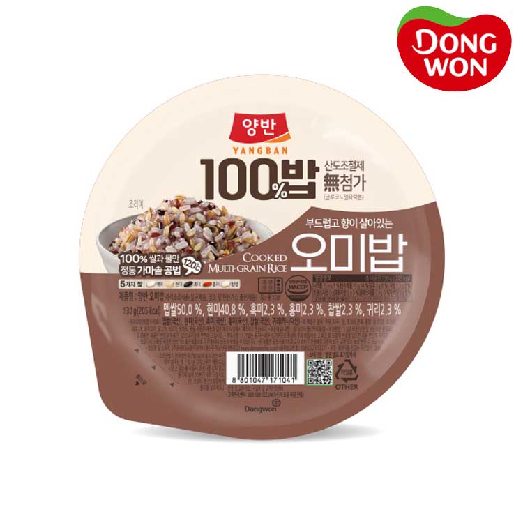 [동원] 양반 100밥 오미밥 130g x 24개