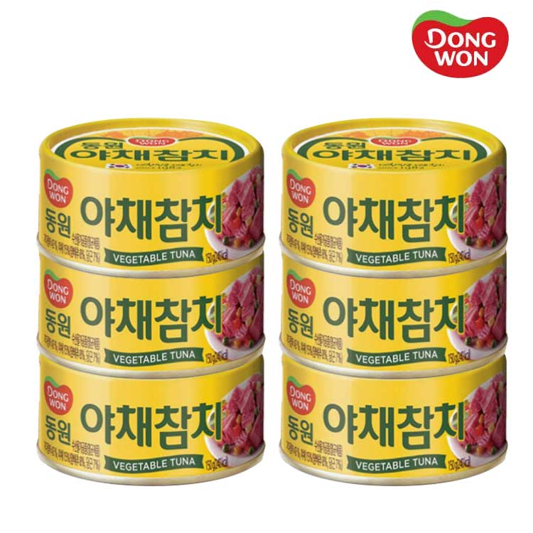 [동원] 야채참치 150g x 6캔