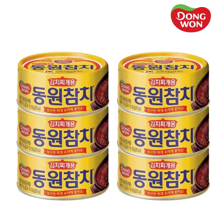 [동원] 김치찌개용 참치 150g x 6캔