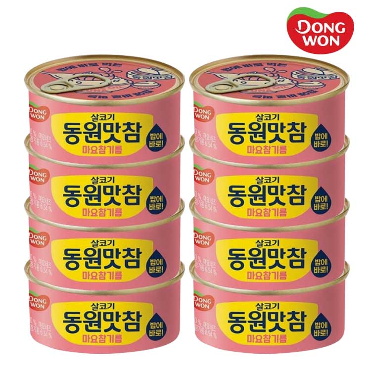 [동원] 동원맛참 마요참기름 참치 135g x 8캔