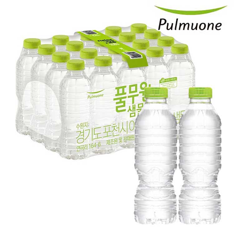 [풀무원] 풀무원샘물 무라벨 330ml (택)
